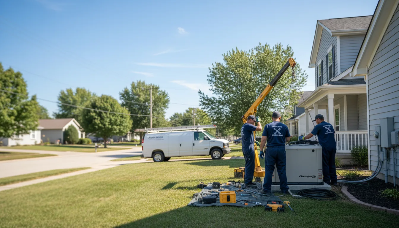 Generator Installation in Colfax, IL near me